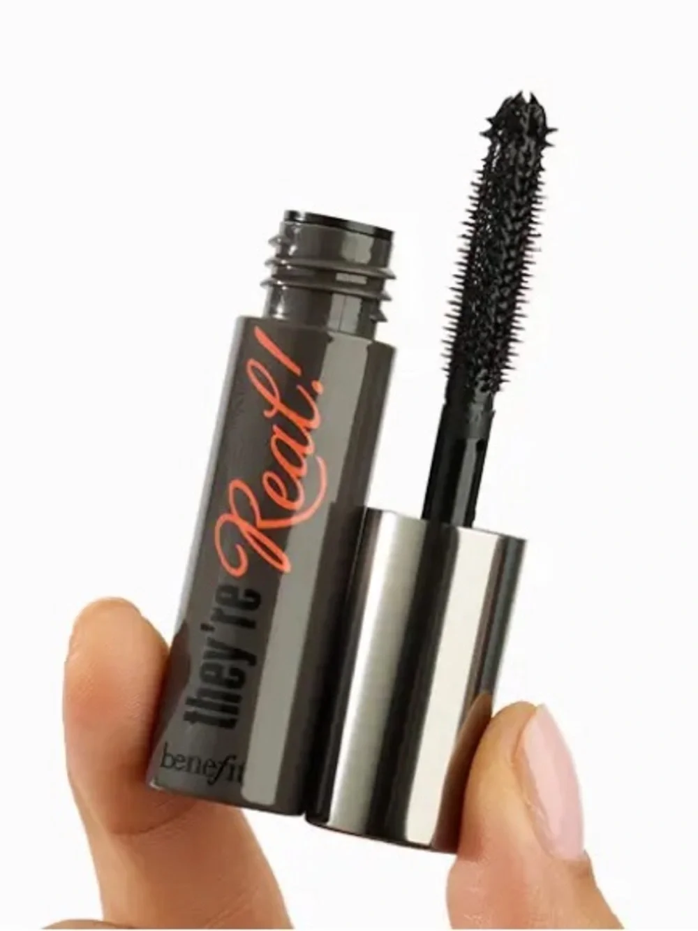 Benefit They're Real! Mascara Travel Size Mini — NEW! Black with Silver Cap